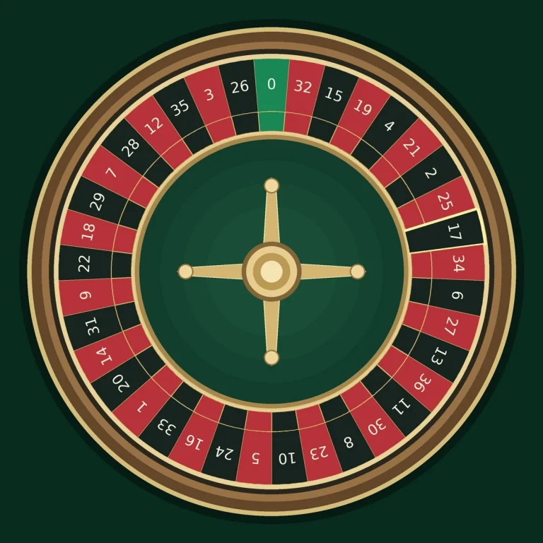 European roulette wheel with number 17 highlighted as one of 37 outcomes